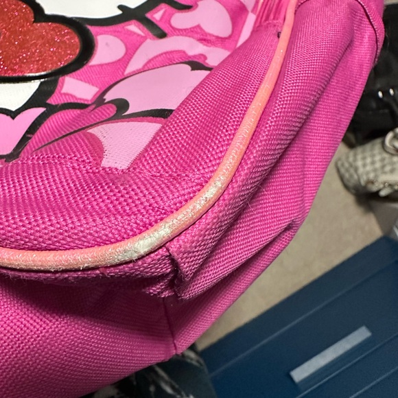 Hello Kitty Pink Backpack with Hearts - Picture 4 of 4